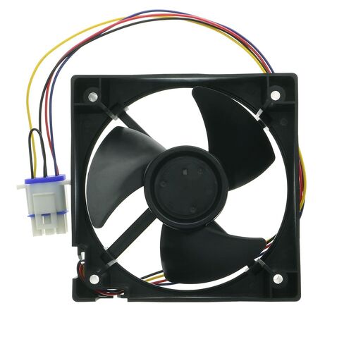WR60X10340 Refrigerator Freezer Evaporator Fan Motor Compatible with GE Models CFE28TP2MBS1 CFE28TP4MBW2 CFE28TSHDSS CWE23SP4MDW2 | Replaces WR60X25858 AP6891698 PS12727431 13.6V 0.23A 4.4x4.4 Inch in Saudi Arabia