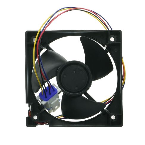 WR60X10340 Refrigerator Freezer Evaporator Fan Motor Compatible with GE Models CFE28TP2MBS1 CFE28TP4MBW2 CFE28TSHDSS CWE23SP4MDW2 | Replaces WR60X25858 AP6891698 PS12727431 13.6V 0.23A 4.4x4.4 Inch in Saudi Arabia