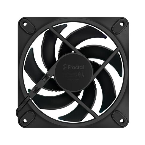 Fractal Design Momentum 12 RGB-Silent PC Case Fan-120 mm-ARGB Gen2-16 LEDs-Liquid Crystal Polymer LCP blades-FDB Fluid Dynamic Bearing-Cooling Performance-Powerful Airflow-Quiet Operation-Black-3 pack in Saudi Arabia