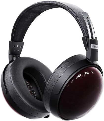 FiiO FT13 Audiophile Closed-Back Headphones, 60mm Large Dynamic Driver with W-Shaped Wool & Nano Wood Fiber Diaphragm, Premium Purpleheart Wood Design, Furukawa Copper Hybrid Cable(Purple) in Saudi Arabia