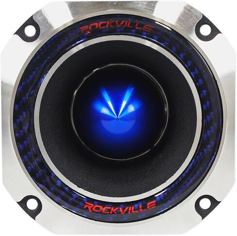 Rockville CH102SP Bundle: Chuchero Audio Enclosure Box, (2) RXM88 8 in Mid Bass Drivers, (2) RT4 3 in Tweeters, Kevlar Cone, Titanium Compression Horn, 5 Items in Saudi Arabia