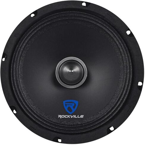 Rockville CH102SP Bundle: Chuchero Audio Enclosure Box, (2) RXM88 8 in Mid Bass Drivers, (2) RT4 3 in Tweeters, Kevlar Cone, Titanium Compression Horn, 5 Items in Saudi Arabia