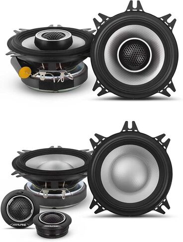 مجموعة سماعات Alpine S2-S40C مجموعة سماعات مكونة من 4 بوصات ومجموعة سماعات محورية S2-S40 مقاس 4 بوصات in Saudi Arabia