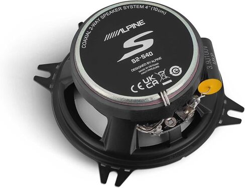مجموعة سماعات Alpine S2-S40C مجموعة سماعات مكونة من 4 بوصات ومجموعة سماعات محورية S2-S40 مقاس 4 بوصات in Saudi Arabia