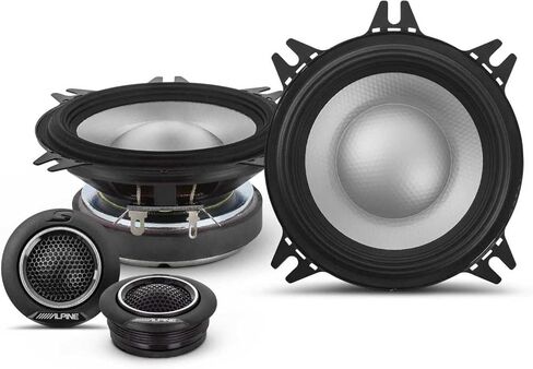 مجموعة سماعات Alpine S2-S40C مجموعة سماعات مكونة من 4 بوصات ومجموعة سماعات محورية S2-S40 مقاس 4 بوصات in Saudi Arabia