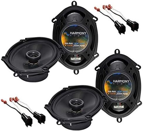 حزمة الصوت Harmony المتوافقة مع 2006-2010 Ford Explorer (2) HA-R68 5x7 6x8 حزمة ترقية استبدال مكبر الصوت من المصنع الجديد مكبرات صوت 225 وات مع حزام استبدال مكبر الصوت HA-725600 in Saudi Arabia