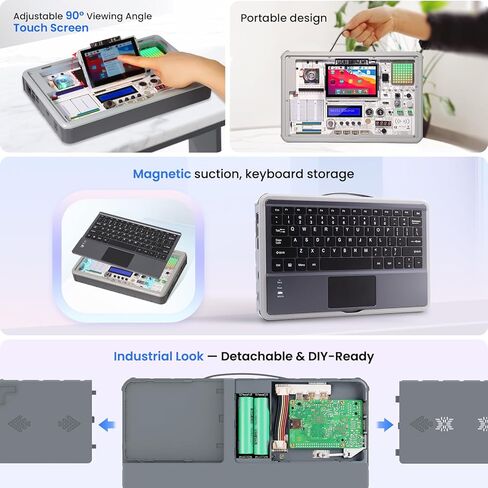 مجموعة محطة التعلم والتطوير الكل في واحد CrowPi 3 Al (المجموعة الأساسية) in Kuwait