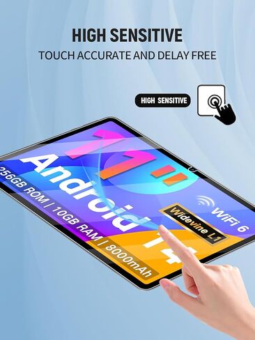 واقي شاشة لجهاز JUNYANG Q16W Android اللوحي مقاس 11 بوصة، طبقة زجاجية مقواة مضادة للخدش 9H سهلة التركيب، بدون فقاعات، عبوتان in Kuwait