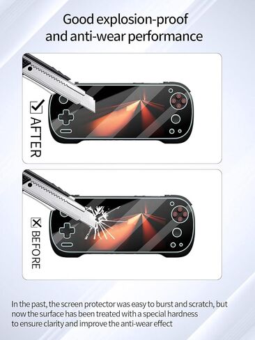 واقي شاشة لجهاز AYANEO KONKR Pocket FIT Gaming Handheld، غشاء نانو مقاوم للخدش عالي الدقة، شفاف عالي الدقة، خالٍ من الفقاعات مع مجموعة تركيب سهلة، عبوة واحدة. in Kuwait