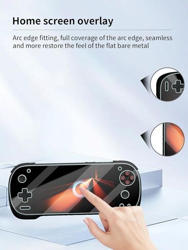 واقي شاشة لجهاز AYANEO KONKR Pocket FIT Gaming Handheld، غشاء نانو مقاوم للخدش عالي الدقة، شفاف عالي الدقة، خالٍ من الفقاعات مع مجموعة تركيب سهلة، عبوة واحدة. in Kuwait