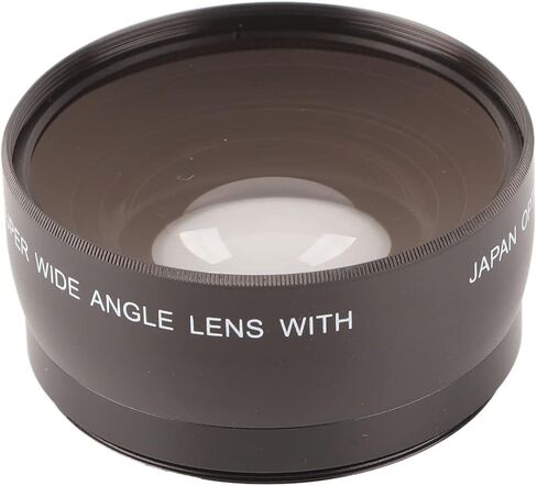 58mm Wide Angle Macro Lens, 0.45X Magnification for Camera, with 62mm Front Thread for Filters, Compatible with 58mm Diameter Lenses in Saudi Arabia
