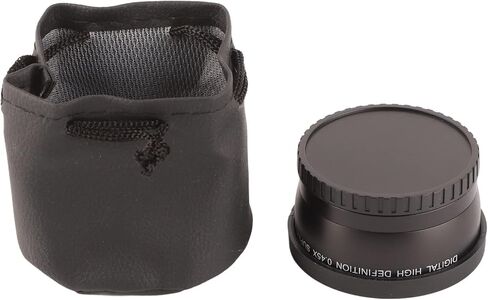 58mm Wide Angle Macro Lens, 0.45X Magnification for Camera, with 62mm Front Thread for Filters, Compatible with 58mm Diameter Lenses in Saudi Arabia