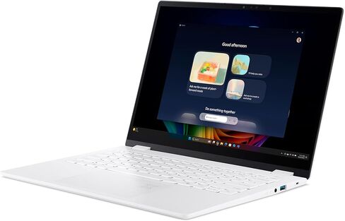 أيسر سويفت إيدج 14 AI مساعد الطيار + الكمبيوتر | شاشة لمس 14.5 بوصة 3K OLED Gorilla Glass Matte Pro 120 هرتز | معالج Intel Core Ultra 7 258 فولت | Intel ARC 140V | 32 جيجابايت LPDDR5X | 1 تيرابايت SSD | Wi-Fi 7 | SFE14-51T-75PZ in Saudi Arabia