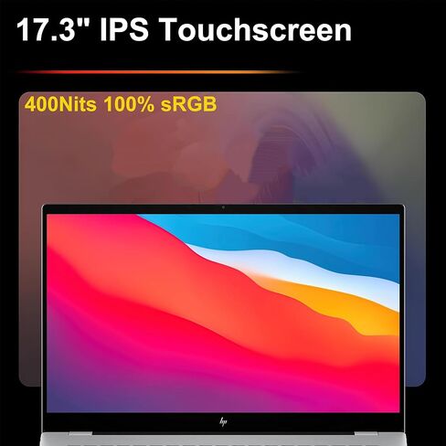 HP OmniBook 7 (الجيل التالي Envy 17) كمبيوتر محمول AI (شاشة لمس 17.3 بوصة FHD، Intel Core Ultra 7 256V، 16GB DDR5، 1TB SSD، ARC 140V GPU (16GB)))، Copilot+ PC للأعمال، المصمم، كاميرا ويب 5MP IR، Win 11 Pro in Saudi Arabia