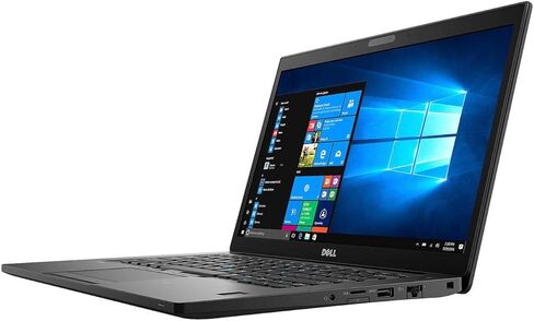 جهاز الكمبيوتر المحمول Dell Latitude 7490 مقاس 14 بوصة FHD، وIntel Core i7-8650U حتى 4.2 جيجا هرتز، وذاكرة وصول عشوائي 16 جيجابايت، ومحرك أقراص SSD سعة 256 جيجابايت، وHDMI، ومنفذ USB من النوع C، ولوحة مفاتيح بإضاءة خلفية، ولاب توب Latitude Windows 11 Pro  in Kuwait