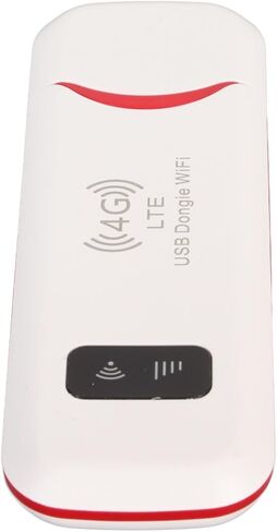 Dioche USB Mobile WiFi 4G USB Mobile WiFi - جهاز توجيه لاسلكي محمول عالي السرعة، يدعم الاتصال المتزامن لـ 10 أجهزة، مناسب للهواتف وأجهزة الكمبيوتر المحمولة وأجهزة التلفزيون الذكية، in Saudi Arabia
