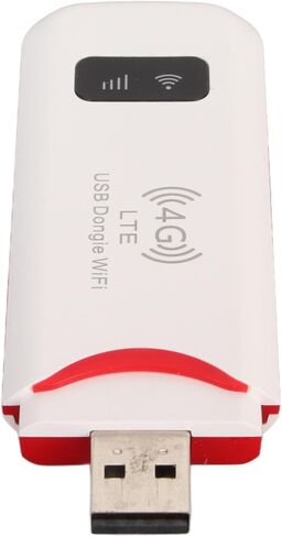 Dioche USB Mobile WiFi 4G USB Mobile WiFi - جهاز توجيه لاسلكي محمول عالي السرعة، يدعم الاتصال المتزامن لـ 10 أجهزة، مناسب للهواتف وأجهزة الكمبيوتر المحمولة وأجهزة التلفزيون الذكية، in Saudi Arabia