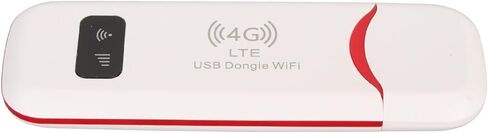 Dioche USB Mobile WiFi 4G USB Mobile WiFi - جهاز توجيه لاسلكي محمول عالي السرعة، يدعم الاتصال المتزامن لـ 10 أجهزة، مناسب للهواتف وأجهزة الكمبيوتر المحمولة وأجهزة التلفزيون الذكية، in Saudi Arabia