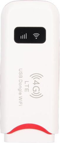 Dioche USB Mobile WiFi 4G USB Mobile WiFi - جهاز توجيه لاسلكي محمول عالي السرعة، يدعم الاتصال المتزامن لـ 10 أجهزة، مناسب للهواتف وأجهزة الكمبيوتر المحمولة وأجهزة التلفزيون الذكية، in Saudi Arabia