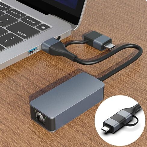 محول إيثرنت USB 2500 متر بسرعة 2500 ميجابت في الثانية محول شبكات سريع السرعة مع منفذ RJ45 لأجهزة الكمبيوتر المحمول والكمبيوتر المكتبي in Kuwait