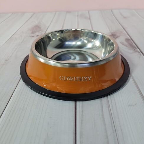 GDWITHXY Pet bowls Premium Anti-Slip Stainless Steel Dog Food & Water Bowl, BPA-Free, Double-Layer Design in Saudi Arabia