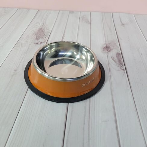 GDWITHXY Pet bowls Premium Anti-Slip Stainless Steel Dog Food & Water Bowl, BPA-Free, Double-Layer Design in Saudi Arabia