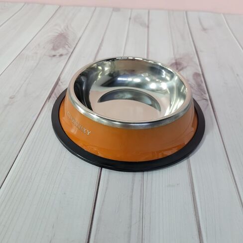 GDWITHXY Pet bowls Premium Anti-Slip Stainless Steel Dog Food & Water Bowl, BPA-Free, Double-Layer Design in Saudi Arabia