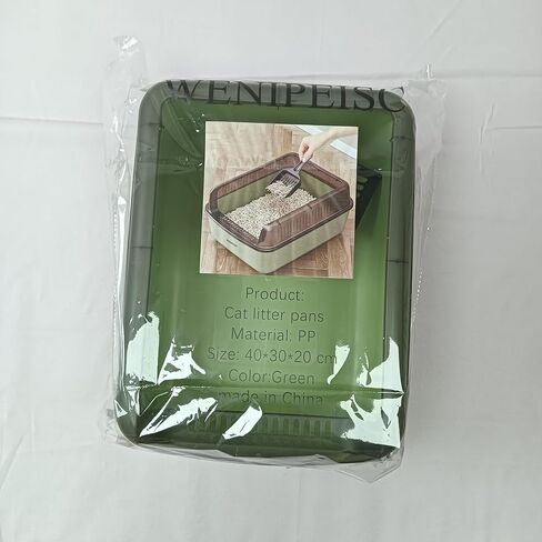 وعاء فضلات القطط من WENIPEISC، سطح غير لاصق، بطانات صديقة للبيئة للاستعمال مرة واحدة in Saudi Arabia