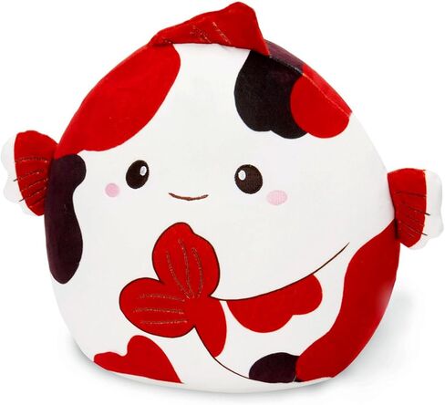 Glow Guards 13-Inch The Koi Fish Plush Pillow Soft Fish Stuffed Animal Toy Cute Multicolored Koi Fish Plush Toy,Gift for Birthday Kids Girls Boys in Saudi Arabia