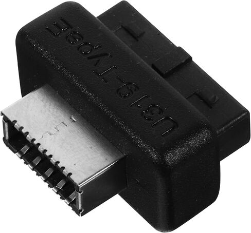 محول اللوحة الأمامية USB USB إلى محول رأس الدبوس، موصل اللوحة الأم، تصميم مضغوط مصبوب لحالات الكمبيوتر in Saudi Arabia