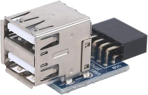 محول USB 2.0 أنثى بطبقتين، وموسع بطاقة اللوحة الأم بمنفذين in Kuwait