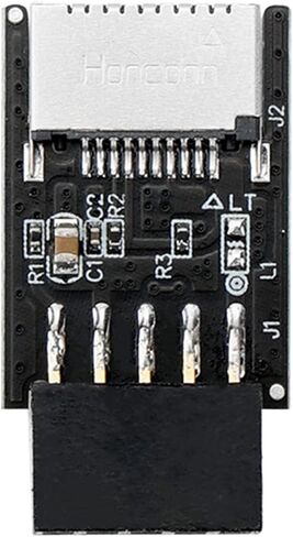 USB2.0 إلى محول النوع E USB2.0 9PIN أنثى إلى النوع E محول رأس متين in Kuwait