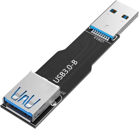 USB3.0 B بطاقة تمديد ذكر إلى أنثى محول اتصال متفوق لأجهزة الكمبيوتر in Kuwait