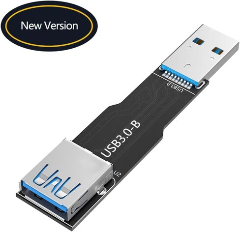 USB3.0 B بطاقة تمديد ذكر إلى أنثى محول اتصال متفوق لأجهزة الكمبيوتر in Kuwait