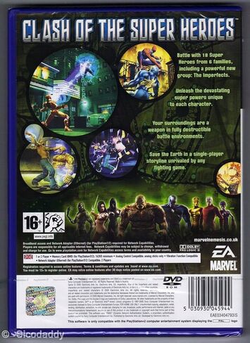 Marvel Nemesis: Rise of the Imperfects (PS2) من Electronic Arts (متجدد) in Kuwait