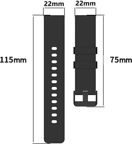 10PACK Multicolor Bands for BOOOMIC/Mikego/KEEPONFIT/VRPEFIT/KALINCO/Konitee/WMH/SENBONO/Cillso IDW25 IDW26 Watch Strap Adjustable Silicone Sport Replacement Wristbands for IDW25 IDW26 Smart Watch for Men&Women in Saudi Arabia
