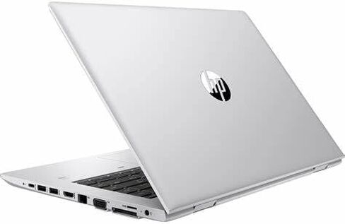 كمبيوتر محمول HP ProBook 640 G5 مقاس 14 بوصة FHD، Intel Core i5-82505U، ذاكرة الوصول العشوائي DDR4 سعة 8 جيجابايت، SSD 256 جيجابايت، لوحة مفاتيح بإضاءة خلفية، HDMI، Windows 11 Pro (متجدد) (8250) in Kuwait