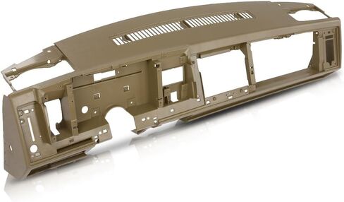 PIT66 Dash Dashboard Core Structure Compatible with DODGE RAM 1500 2500 3500 1998 1999 2000 2001 Instrument Frame Single Aux (Mist Gray) in Saudi Arabia