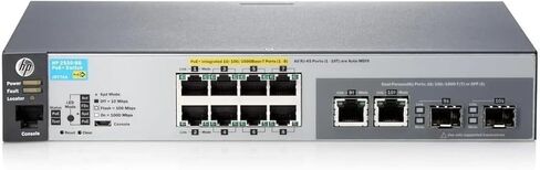 HP J9774A 2530-8G 8-Port PoE+ Gigabit Ethernet مُدار مع محول طاقة (متجدد) in Kuwait