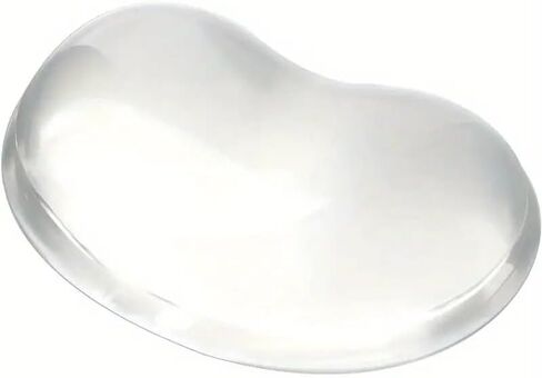 Soft Gel Wrist Rest Ergonomic Silicone Gel Cushion forMouse Transparent Fatigue Relief Hand Pillow ComfortableCool Wrist Support Pad for Laptop Ofice Work computerGaming in Saudi Arabia