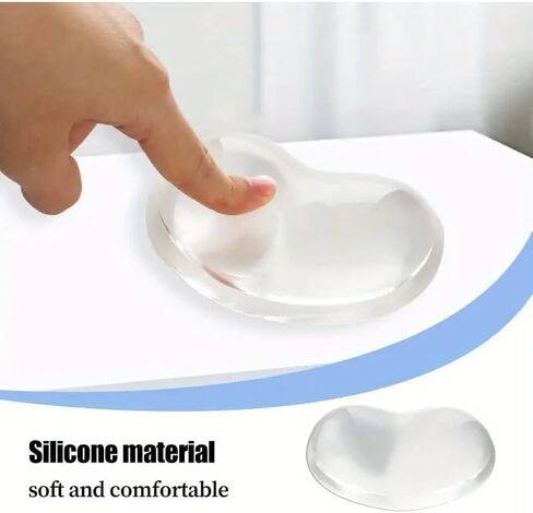 Soft Gel Wrist Rest Ergonomic Silicone Gel Cushion forMouse Transparent Fatigue Relief Hand Pillow ComfortableCool Wrist Support Pad for Laptop Ofice Work computerGaming in Saudi Arabia