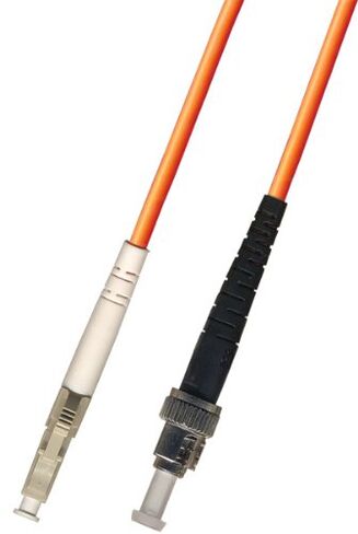 1FT - Single Mode Simplex Fiber Optic Cable (9/125) - LC to ST in Saudi Arabia