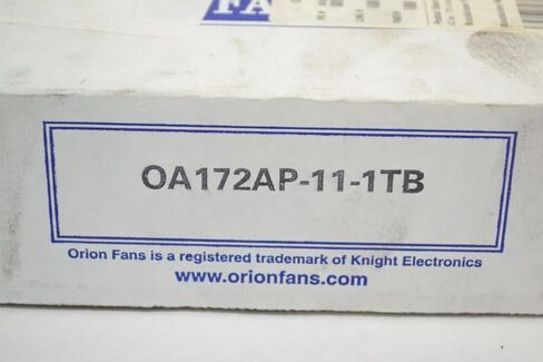 ORION OA172AP-11-1TB 26/35W WATT BALL 110/120V-AC 7IN 235CFM COOLING FAN B280120 in Kuwait