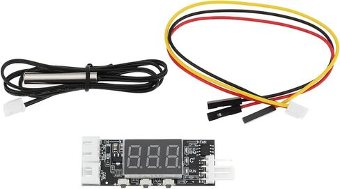 SING F LTD 4Pin PWM Fan Controller مع LCD 12VDC 3A -9°C-99°C لأجهزة الكمبيوتر in Saudi Arabia