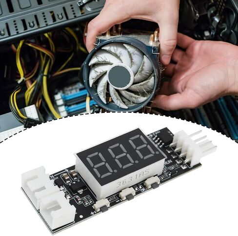 SING F LTD 4Pin PWM Fan Controller مع LCD 12VDC 3A -9°C-99°C لأجهزة الكمبيوتر in Saudi Arabia