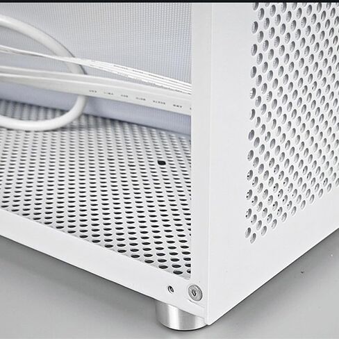حقيبة كمبيوتر docooler X2 ITX، تدعم اللوحة الأم MATX ITX، ومصدر طاقة ATX، وتدعم ما يصل إلى 335 مم وحدة معالجة الرسومات، و6 حوامل مراوح، ومقبض قابل للإزالة، وحقيبة كمبيوتر للألعاب والمكتب in Kuwait