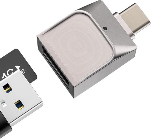 محول USB A إلى USB C لهاتف Iphone 16 15 Pro Max لأجهزة Ipad لأجهزة Apple (2in1) قارئ بطاقات TF وكاميرا Micro SD وذاكرة عصا ذاكرة Macbook لهاتف Samsung Accessorie Female Cable Android Mac Converter in Saudi Arabia