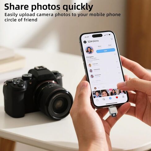 محول USB A إلى USB C لهاتف Iphone 16 15 Pro Max لأجهزة Ipad لأجهزة Apple (2in1) قارئ بطاقات TF وكاميرا Micro SD وذاكرة عصا ذاكرة Macbook لهاتف Samsung Accessorie Female Cable Android Mac Converter in Saudi Arabia