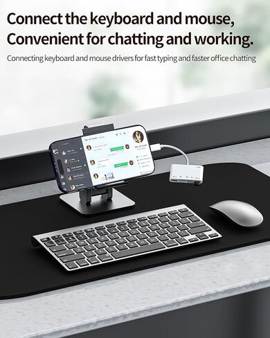 قارئ بطاقة SD لمحول Iphone USB C إلى Micro SD لـ 17 16 15 Pro Max عصا ذاكرة الكاميرا الرقمية (6 في 1) شحن شديد الفاصل للكمبيوتر اللوحي شاحن عالمي TF تخزين محرك فلاش محول Macbook in Saudi Arabia