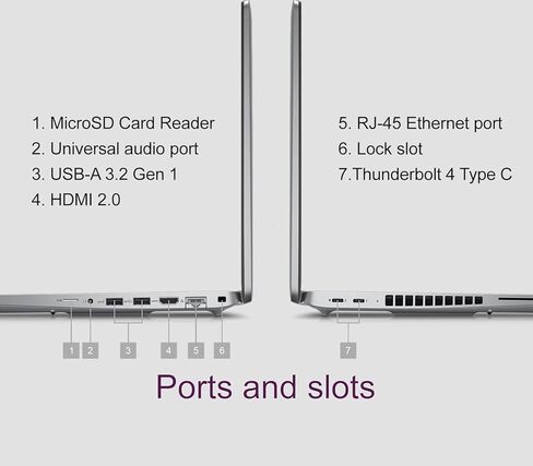 كمبيوتر محمول Dell Precision 3580 Mobile Workstation (شاشة لمس FHD مقاس 15.6 بوصة، Intel 10-Core i7-1355U، ذاكرة الوصول العشوائي 32 جيجابايت، 1 تيرابايت SSD) للأعمال، المهندس، الإضاءة الخلفية، كاميرا ويب IR 1080p، 2xThunderbolt 4، Wi-Fi 6E، Win 11 Pro in Kuwait